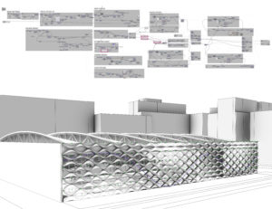 Datamorphoz - Computational design. Visualisation d'un processus de conception paramétrique d'enveloppe sur Grasshopper